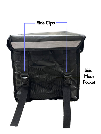 [Magnetic] [Waterproof] MFC Modular V2 Food Delivery Box Thermal Bag for Food Delivery Riders