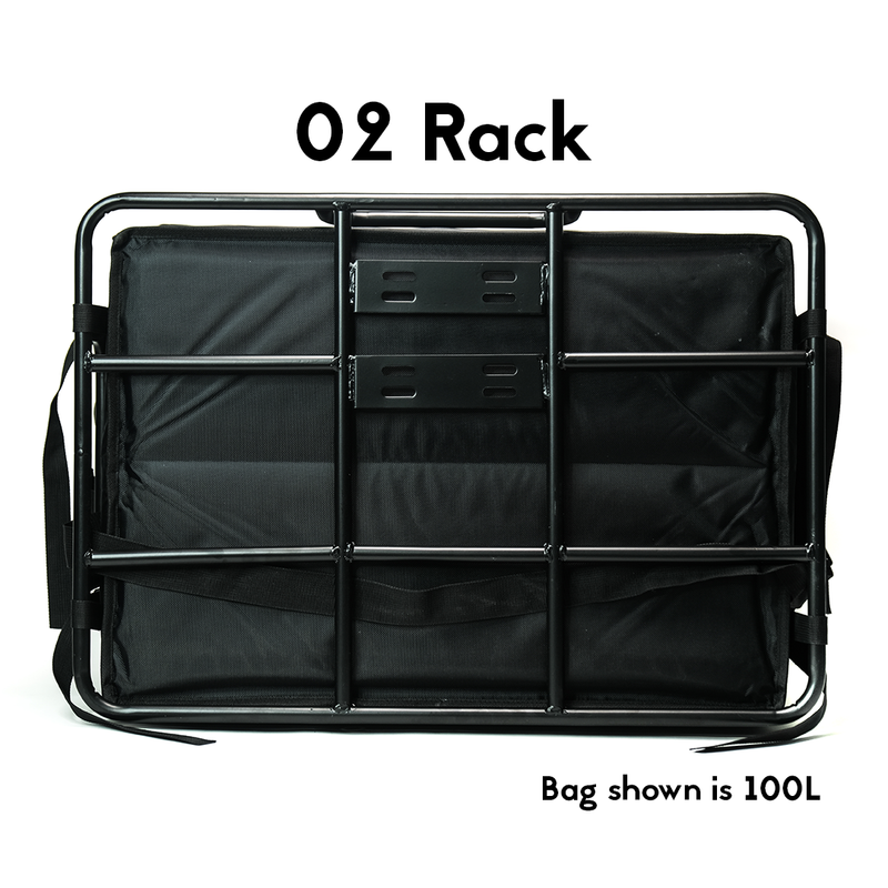 [65*45cm][4 Handle Bar] Food Delivery Thick Metal Rack for Thermal Bag