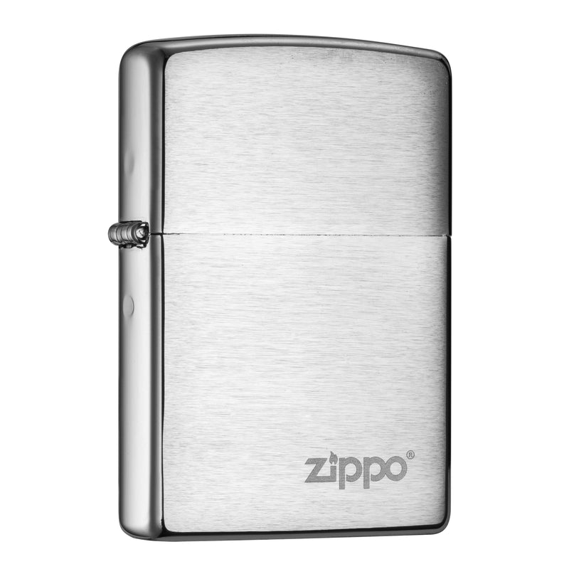 ZIPPO Classic Brushed Chorme wth Zippo Logo