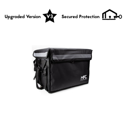 MFC 26L MAGNETO V3 Mini Series Magnetic and Zip with Lock Ring Sling Food Delivery Thermal Bag