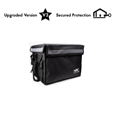 MFC 22L MAGNETO V3 Mini Series Magnetic and Zip with Lock Ring Sling Food Delivery Thermal Bag