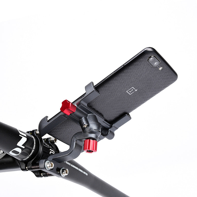 PROMEND Adjustable Mobile Phone Holder for Bicycle, Mountain, Foldable, Road Bike, Motorbike, Motorcycle