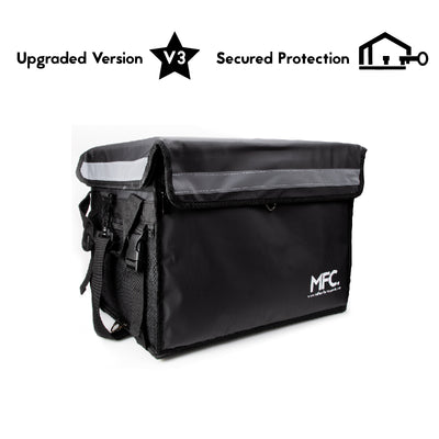 MFC 43L MAGNETO V3 Series Magnetic and Zip with Lock Ring Sling Food Delivery Thermal Bag