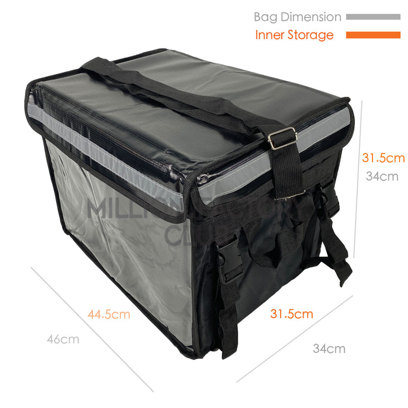 48L Litres Sling Velcro Series Food Delivery Thermal Bag