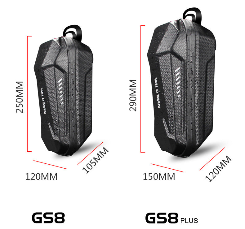 [Waterproof] Wild Man 3L Front Storage Pouch Holder Bag 01 for Bicycle, Mountain, Foldable, Road Bike