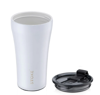 STTOKE Leak Proof Coffee Cup Angel White