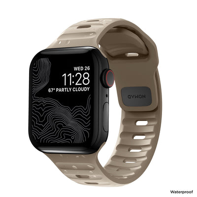 NOMAD Sport Band(FKM) for Apple Watch 45/44/42, Dune
