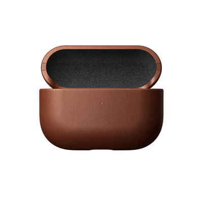 NOMAD Rugged Horween Leather Case for Airpods Pro, English Tan