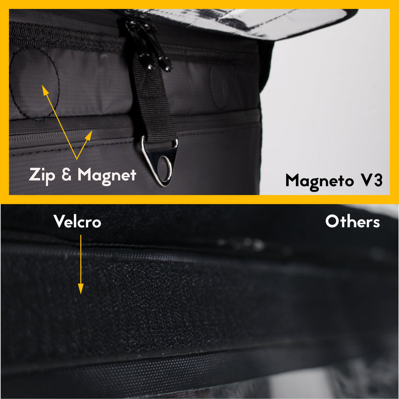 MFC 22L MAGNETO V3 Mini Series Magnetic and Zip with Lock Ring Sling Food Delivery Thermal Bag