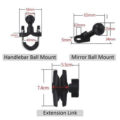 Handlebar Ball Mount
