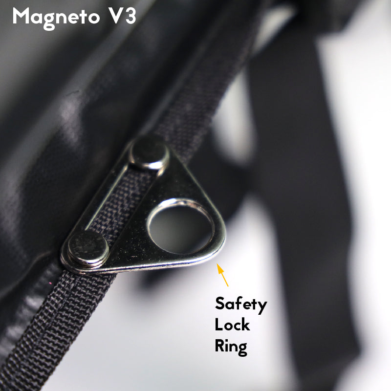 MFC 53.3L MAGNETO V3 Armour Series Magnetic and Zip with Lock Ring Backpack Food Delivery Thermal Bag