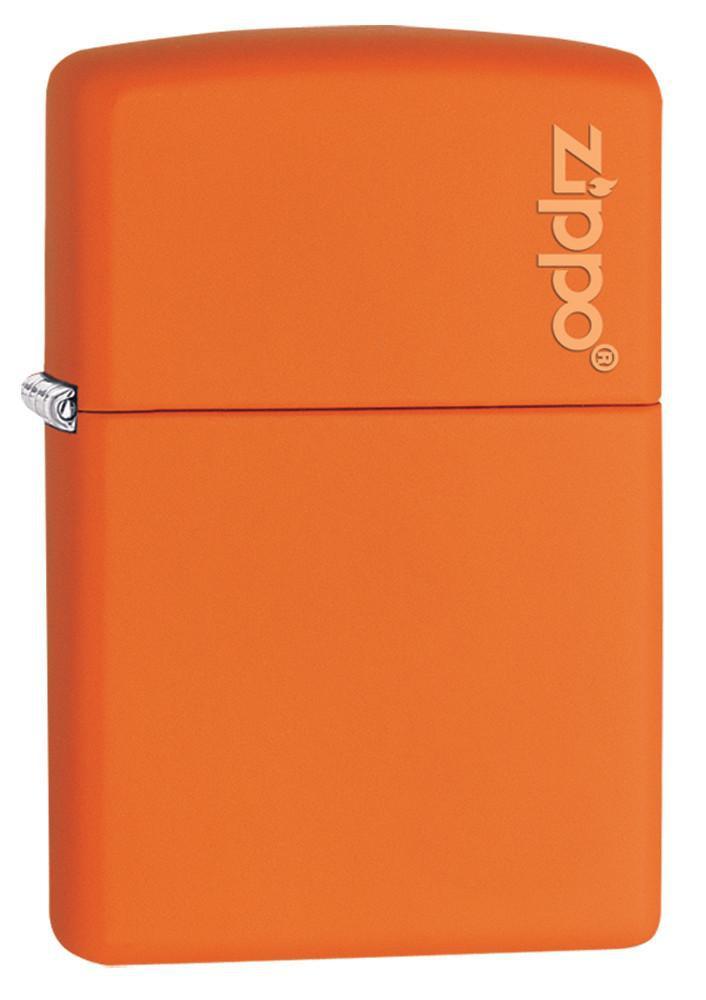 ZIPPO Orange Matte with Zippo Logo