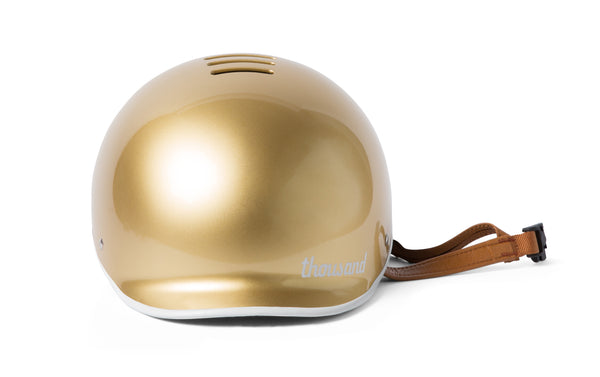 Thousand Helmet Heritage Collection Bike & Skate Helmet Stay Gold