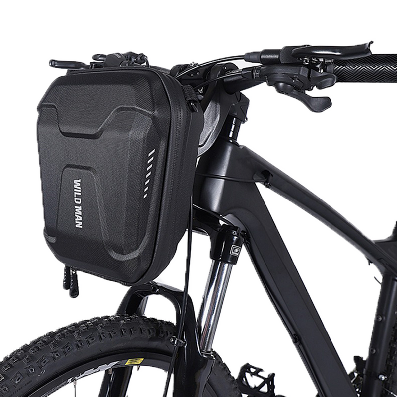 [Waterproof] Wild Man 3L Front Storage Bag for Bicycle, Mountain, Foldable, Road Bike
